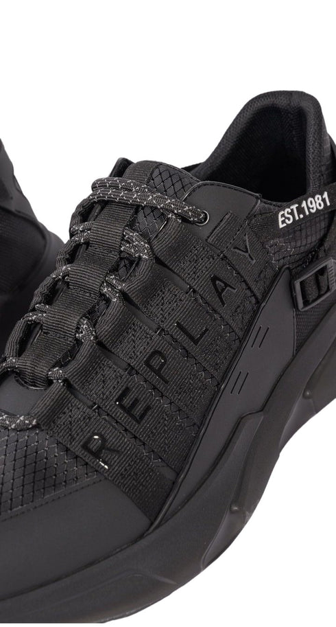 Replay Shoes - for men סניקרס נעלי ריפלי לגבר בצבע שחור